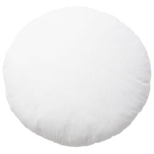 Bílá kulatá polyesterová výplň do polštáře Kave Home Fluff Ø 45 cm