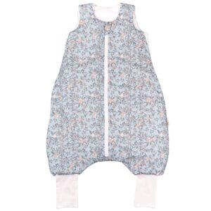 Malomi Kids Modrý bavlněný spací pytel s nohavicemi Apricot 86 cm