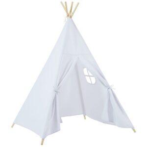 Modrý bavlněný dětský teepee stan Kave Home Darlyn 162 x 110 cm