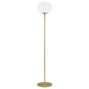 Nordlux Opálově bílá skleněná stojací lampa Alton 150 cm