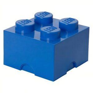 Tmavě modrý úložný box LEGO® Smart 25 x 25 cm